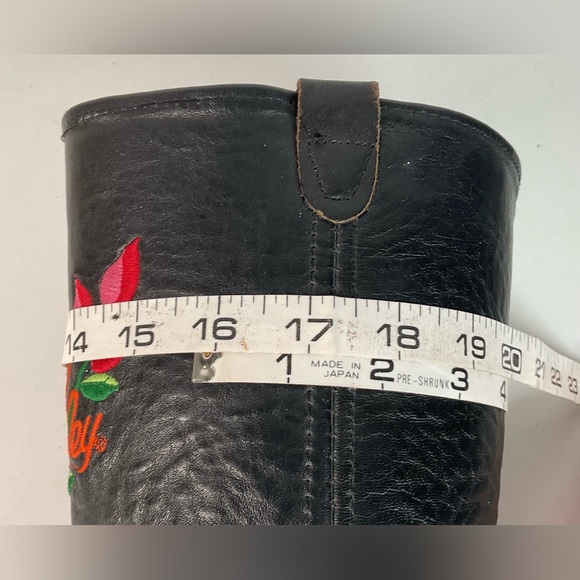 Lady Harley Davidson Motorcycle Boots | Tall | USA Made | Black | Women’s 7 M - Picture 5 of 16